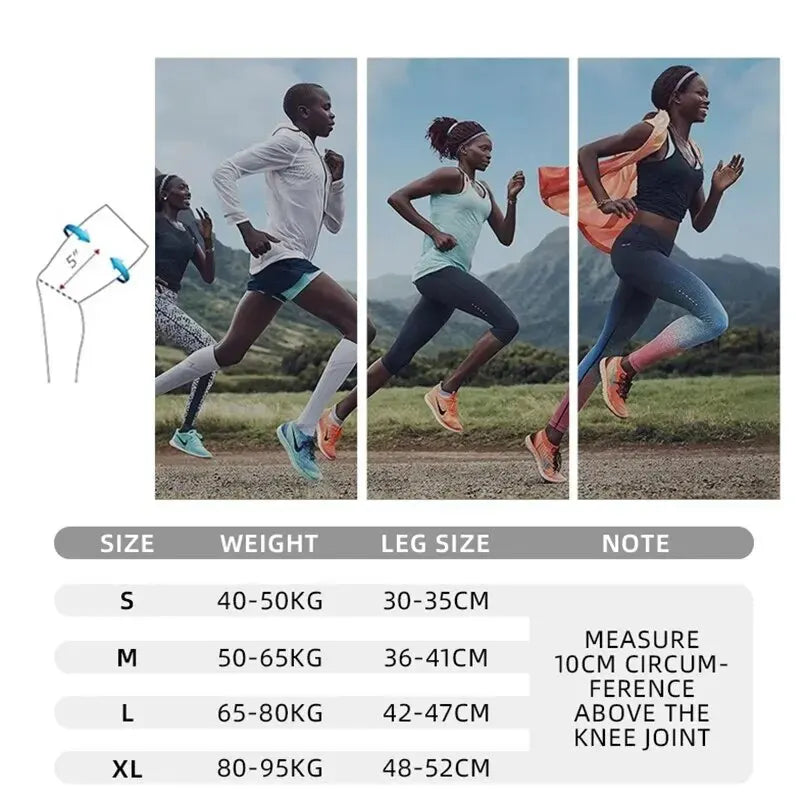 Knee Pads Sports Pressurized Elastic Kneepad Support Fitness Basketball Running Brace Medical Arthritis Joints Protector Knee