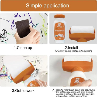 Wall Repair Roller Paint Kit